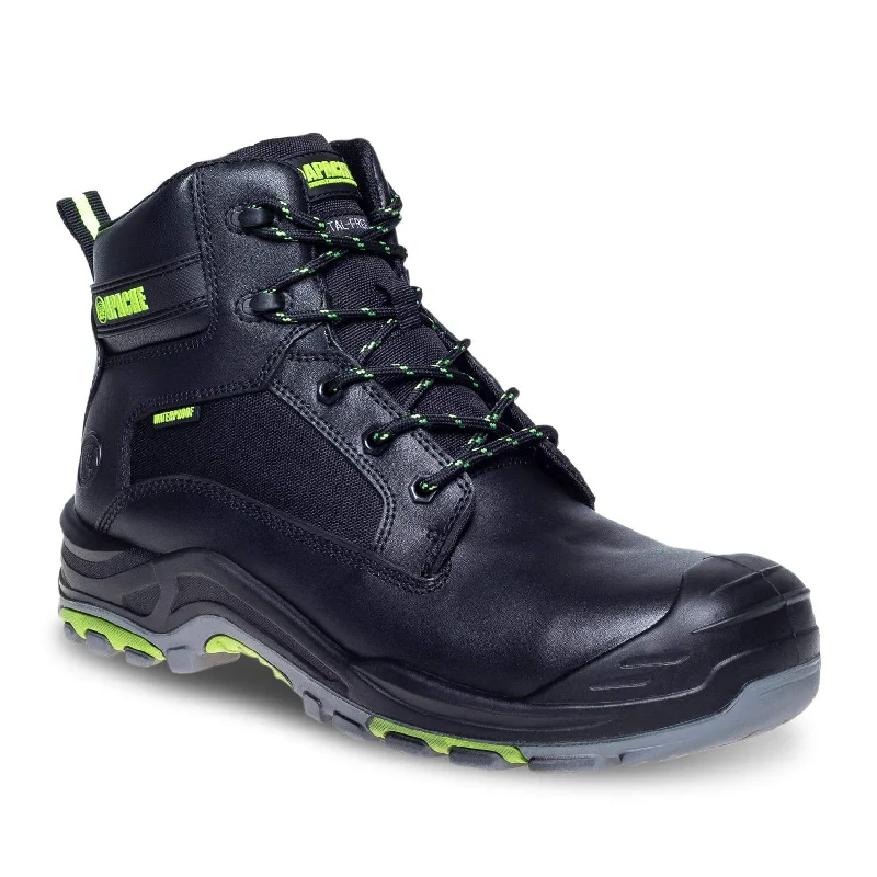 Apache Dakota Black Metal-Free Waterproof Safety Boots