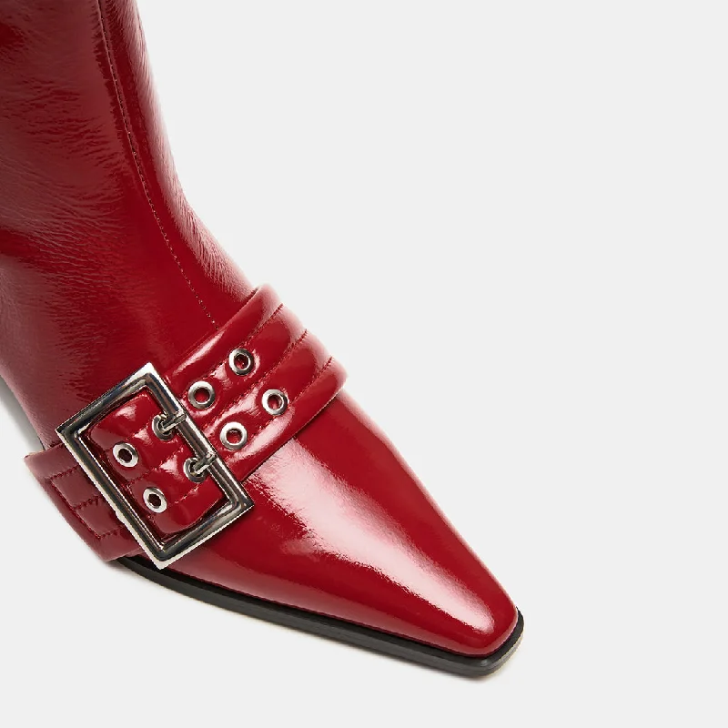 AXTON RED PATENT