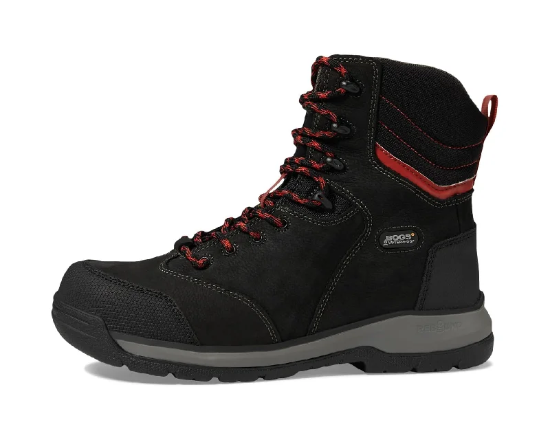 Men's Bogs Bedrock II 8"" CSA Composite Safety Toe WP