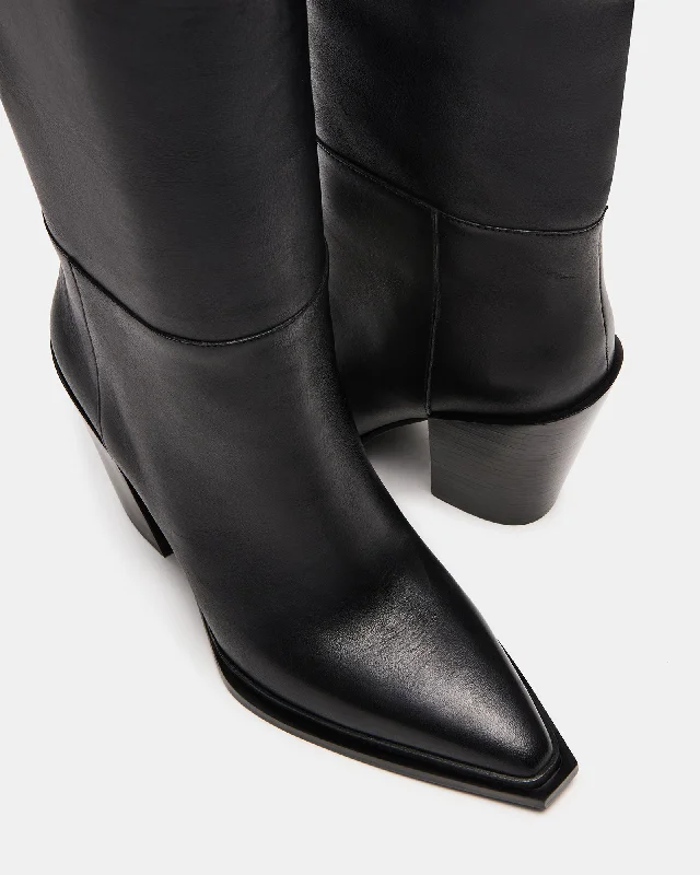 Bronty Boots BLACK LEATHER