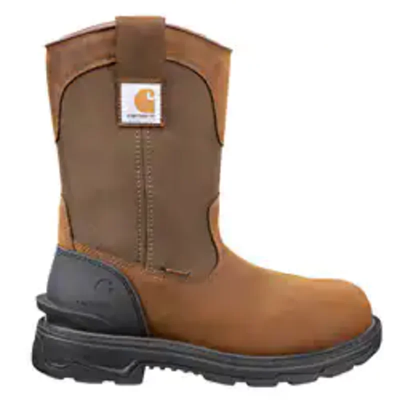 Carhartt Men's Ironwood 11"" WP Wellington Work Boot - Brown - FT1000-M