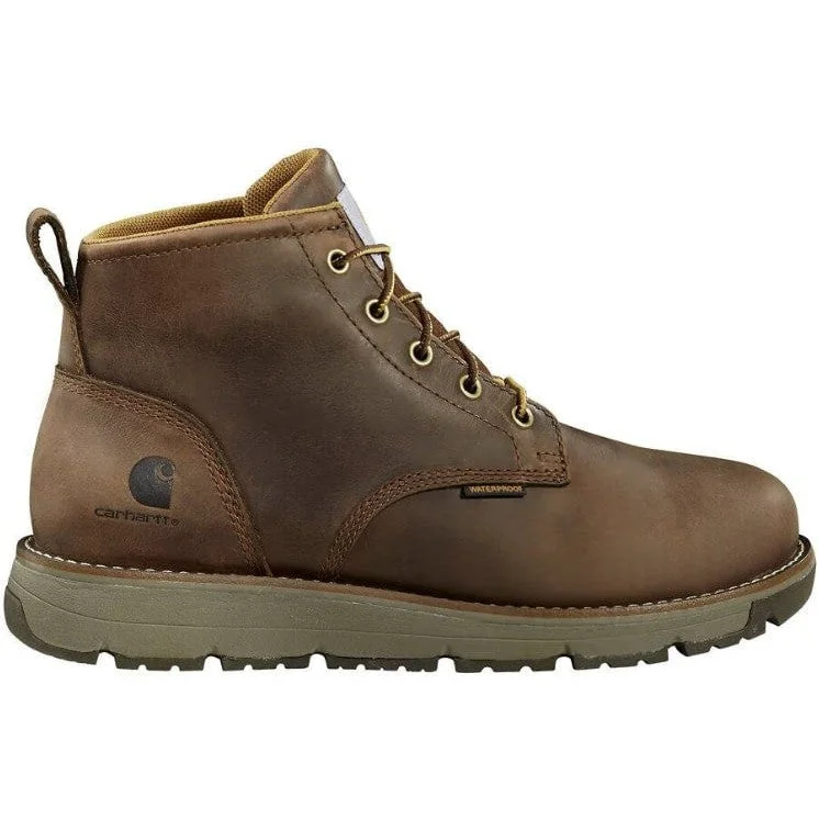 Carhartt Men's Millbrook Soft Toe WP Wedge Work Boot -Brown- FM5004-M