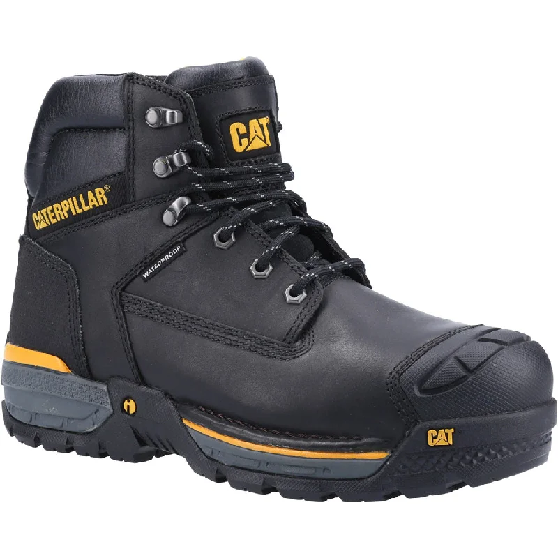 Caterpillar CAT Excavator LT 6"" S3 WR HRO SRA Waterproof Safety Work Boot