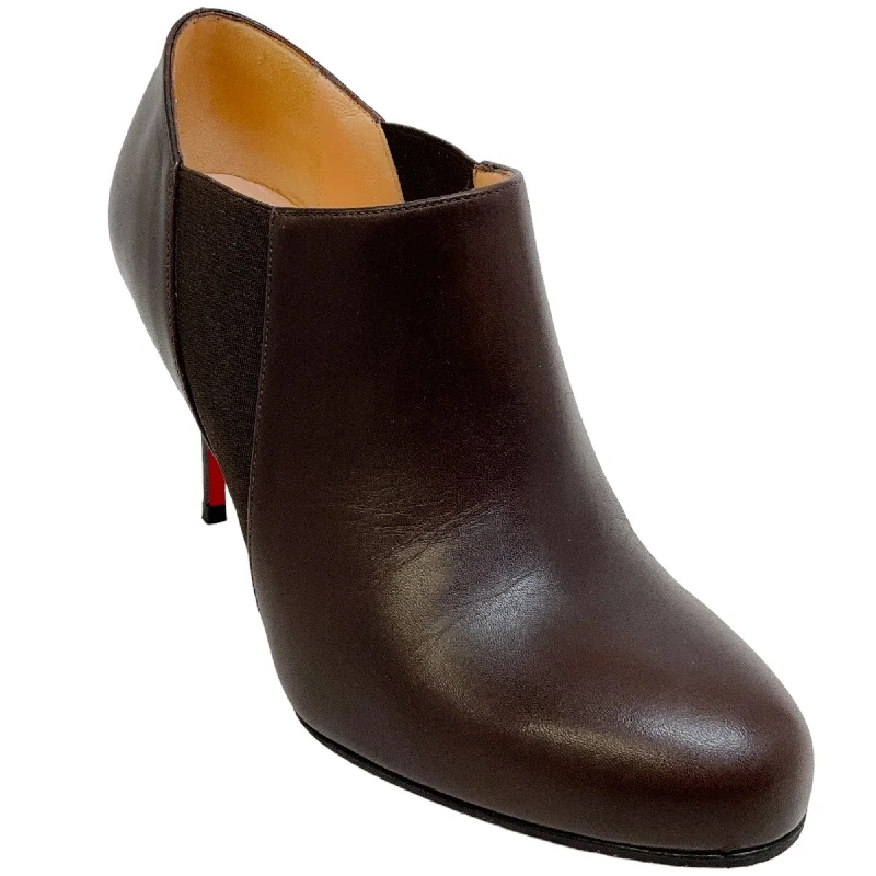 Christian Louboutin Brown Leather Shooties