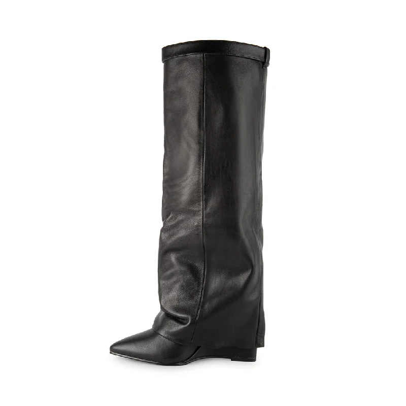 Corenne Boot BLACK LEATHER