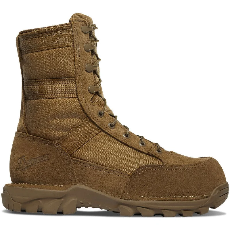 Danner Men's Rivot TFX 8"" Plain Toe WP 400G Military Boot -Coyote- 51514