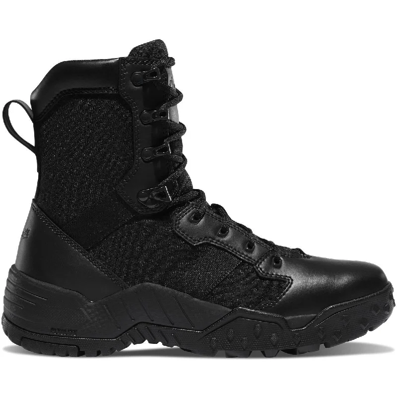 Danner Men's Scorch 8"" Side Zip Duty Boot -Black- 25732