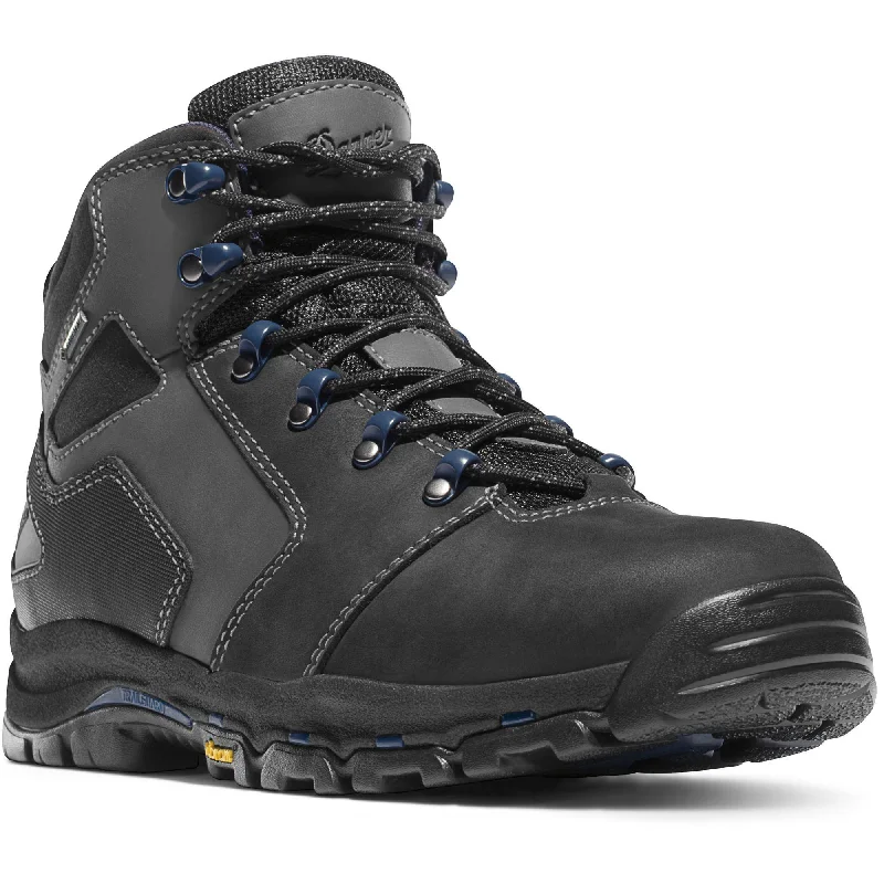 Danner Men's Vicious 4.5"" Comp Toe WP Work Boot - Black - 13864