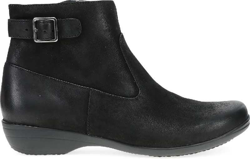 Finnley Zip Up Black Boot