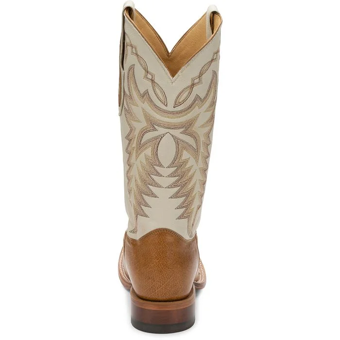 Justin Mens Pascoe Smooth Ostrich Boots Style 8294