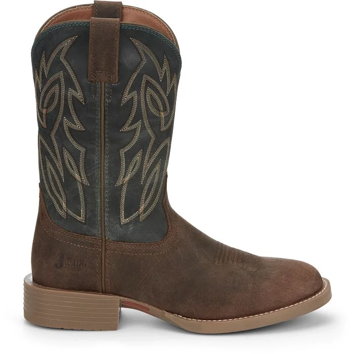 JUSTIN MENS RENDON WESTERN BOOTS STYLE SE7533