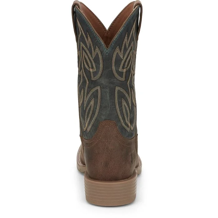 JUSTIN MENS RENDON WESTERN BOOTS STYLE SE7533