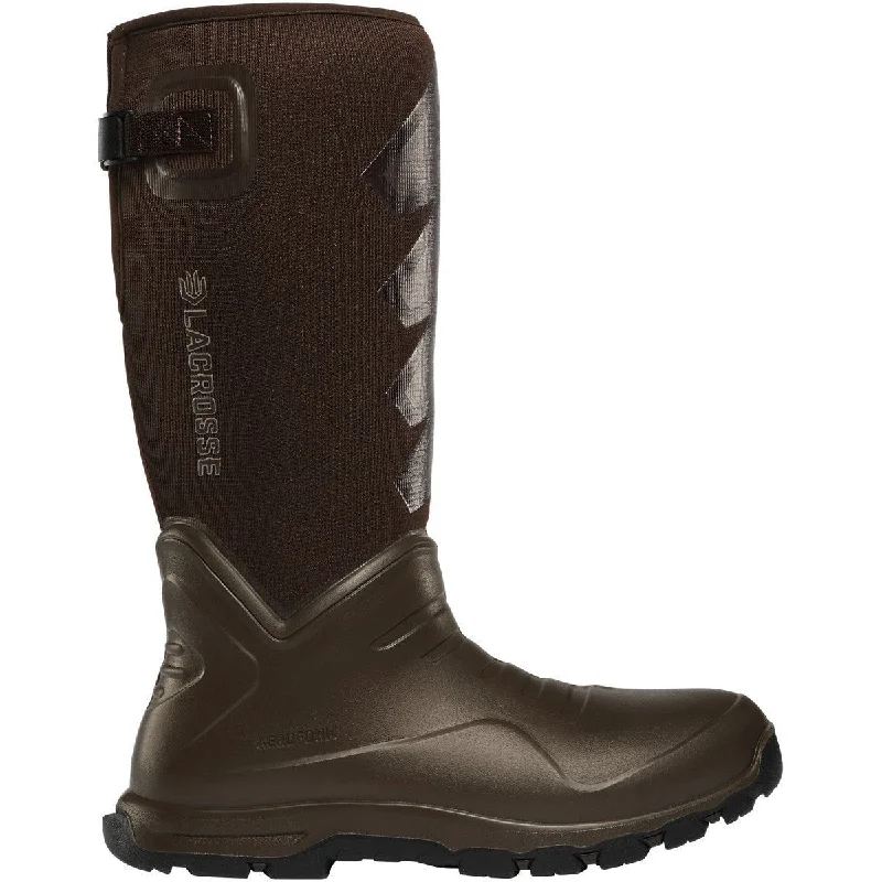 Lacrosse Men's Aerohead Sport 16"" Plain Toe WP Hunt Boot -Brown- 340223