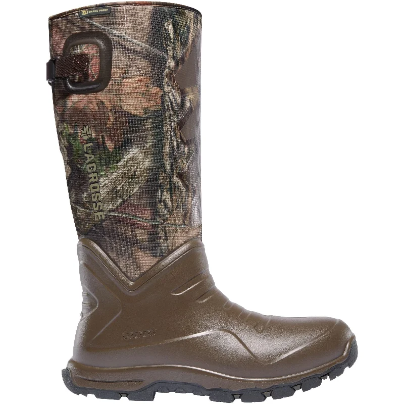 LaCrosse Men's AeroHead Sport 16"" Rubber Hunt Boot Mossy Oak - 340227