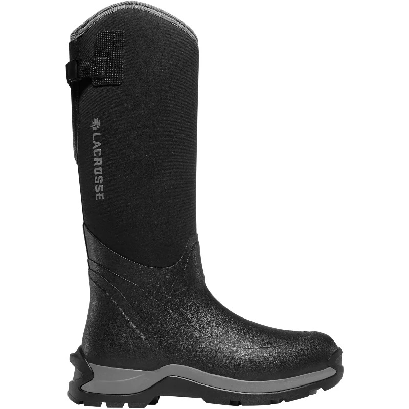 LaCrosse Men's Alpha Thermal 16"" CT Ins Rubber Work Boot Black 644103