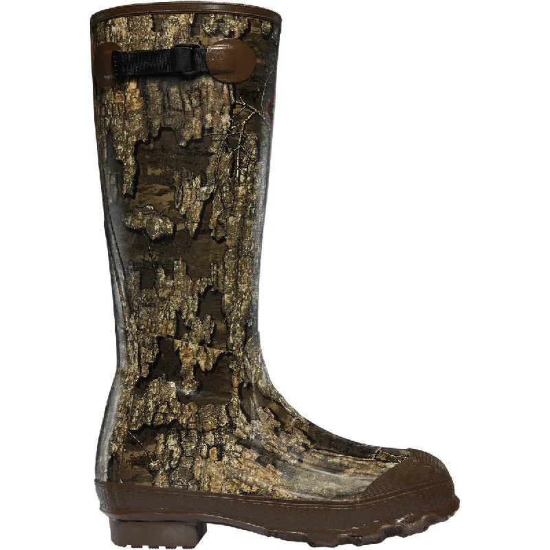 Lacrosse Men's Burly 18"" Plain Toe WP Work Boot -Realtree- 266041