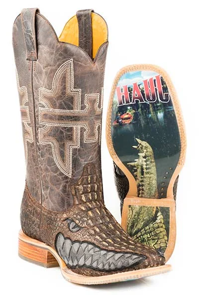 TIN HAUL MENS SWAMP CHOMP WITH GATOR SOLE Boots Style 14-020-0007-0340