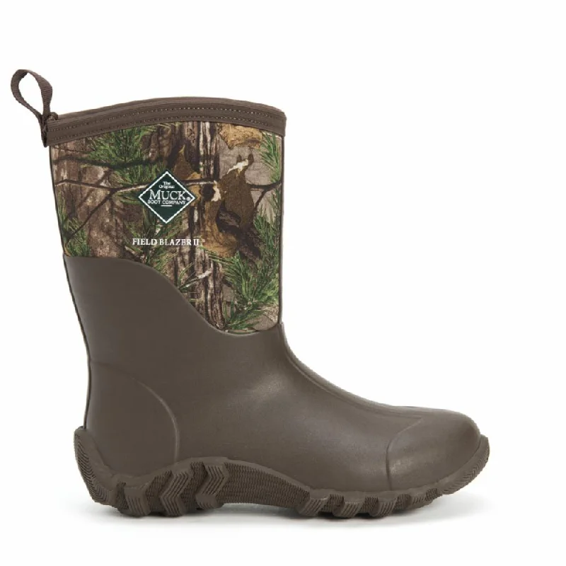 Muck Footwear Men FIELDBLAZER II MID BROWN/REALTREE XTRA