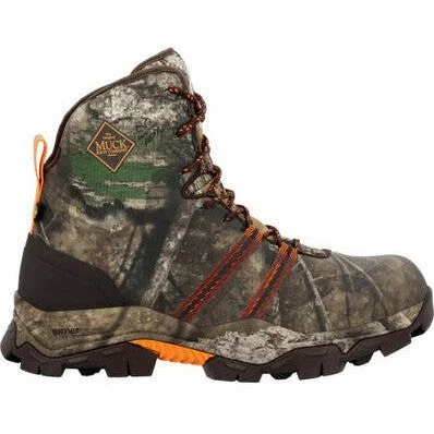 Muck Men's Alpha Pursuit 8"" WP Ankle Work Boot -Realtree APX- MAPMAPX