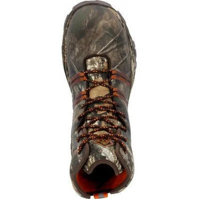 Muck Men's Alpha Pursuit 8"" WP Ankle Work Boot -Realtree APX- MAPMAPX