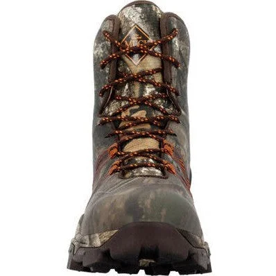 Muck Men's Alpha Pursuit 8"" WP Ankle Work Boot -Realtree APX- MAPMAPX