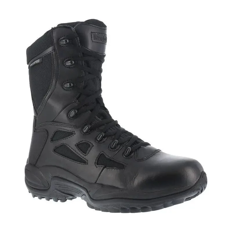 Reebok Men' Stealth Tactical 8"" Side Zipper Boot RB8877