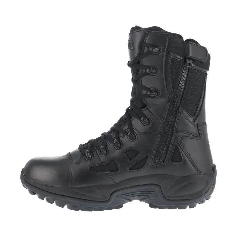 Reebok Men' Stealth Tactical 8"" Side Zipper Boot RB8877