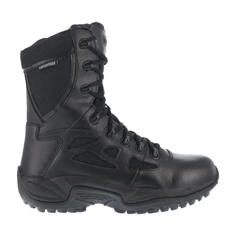 Reebok Men' Stealth Tactical 8"" Side Zipper Boot RB8877