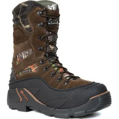 Rocky Men's Blizzard Stalker 8"" Soft Toe WP 1200G Ins Boot- Mossy Oak - FQ0005452