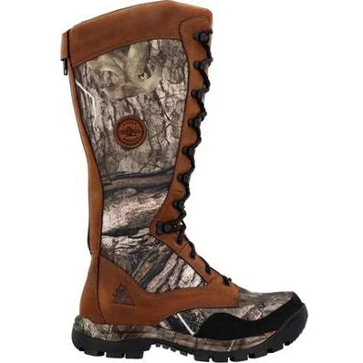 Rocky Men's Lynx Snake 16"" Soft Toe WP Hunt Boot Mossy Oak - RKS0616