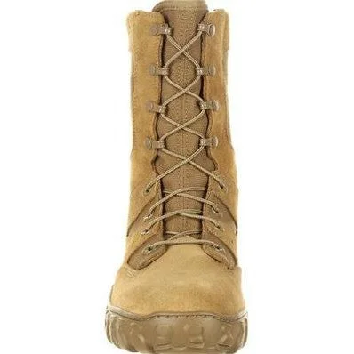 Rocky Men's S2V Predator 8"" Soft Toe Tactical Military Boot- Brown- RKC072