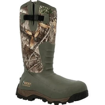 Rocky Men's Sport Pro 16"" Soft Toe WP 1200G Hunt Boot- Realtree- RKS0382