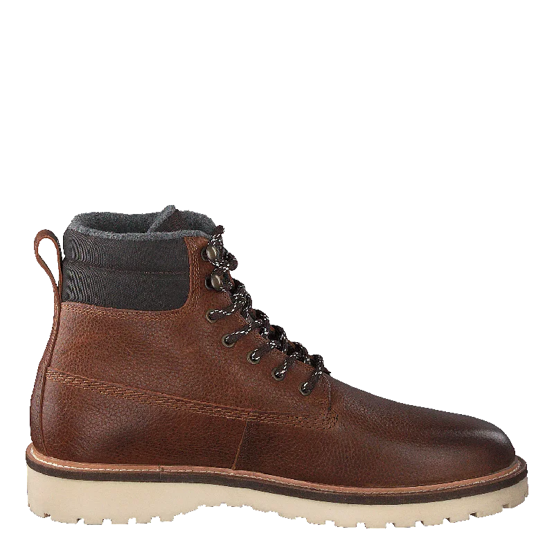 Roden  Mid Lace Boot Cognac