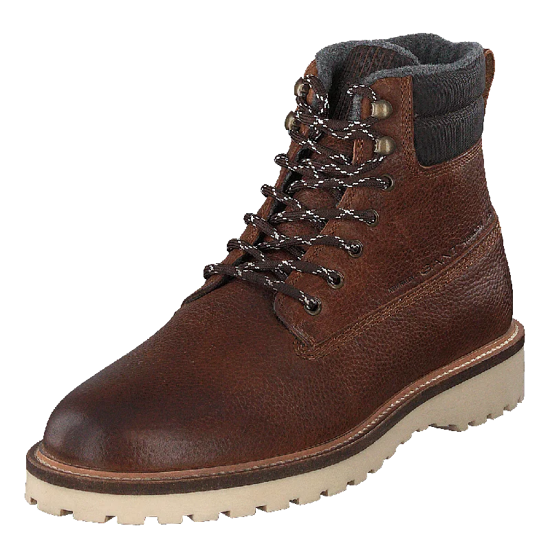 Roden  Mid Lace Boot Cognac