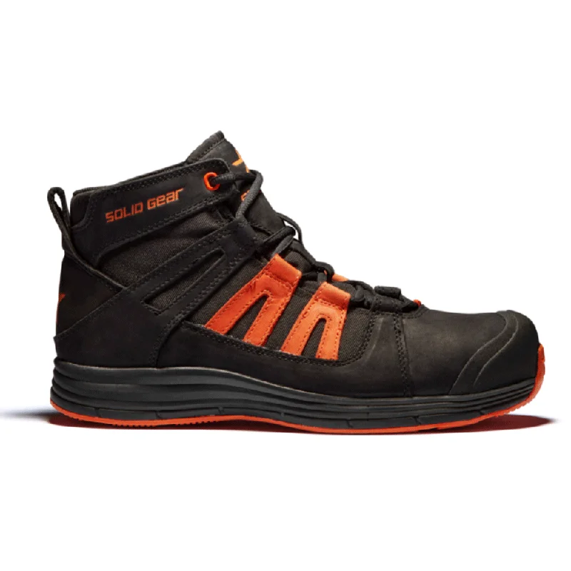 Solid Gear SG80121 Sentry Mid Nano Toe Cap Safety Trainer Boot