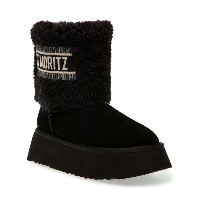 St. Moritz Bootie BLACK/BLACK