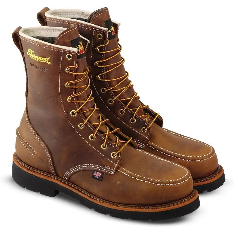 Thorogood Men's 1957 Series 8"" Stl Toe USA Made WP Work Boot - 804-3898