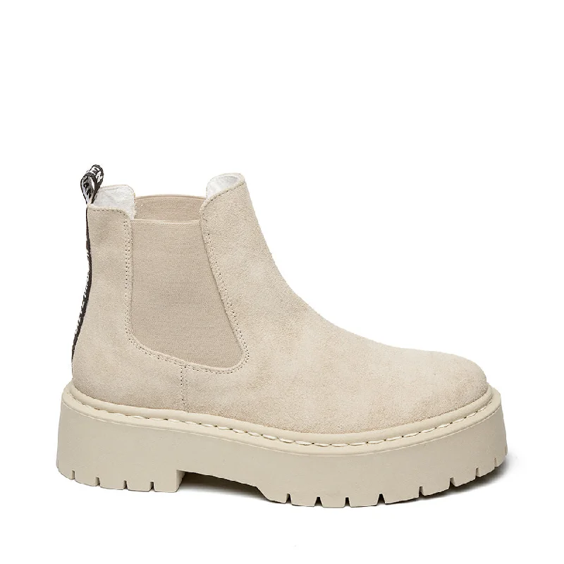 Veerly Bootie BEIGE SUEDE