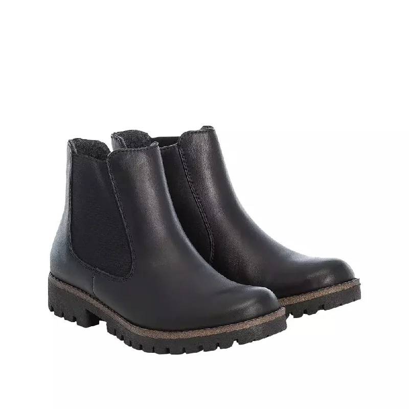 Side Zip Chelsea Boot Black