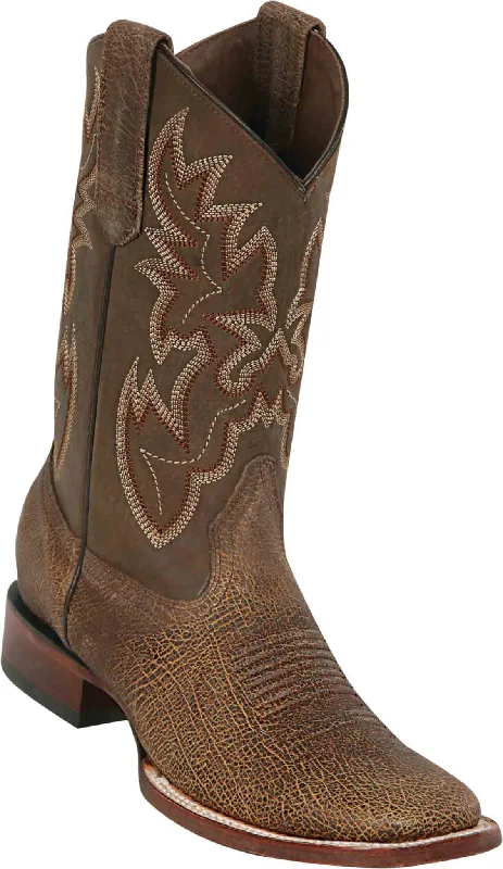 8299851 LOS ALTOS BOOTS WIDE SQUARE TOE OAKLAND HONEY