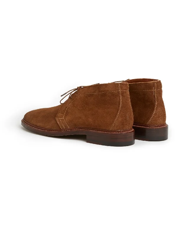 Alden Unlined Suede Chukka Boot: Snuff 1493