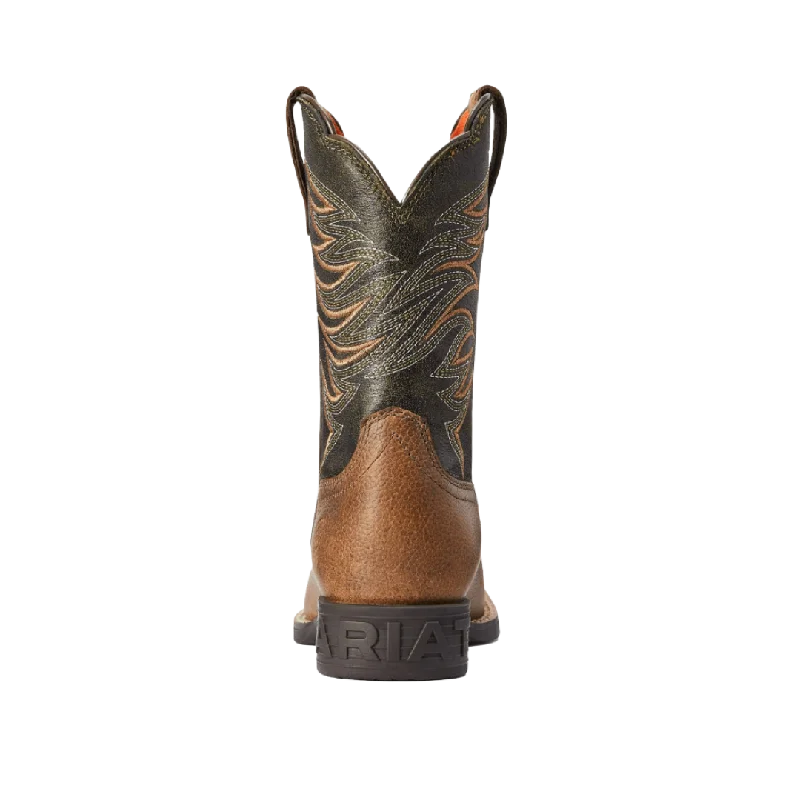 Ariat Youth Boy's Firecatcher Distressed Brown Square Toe Boot