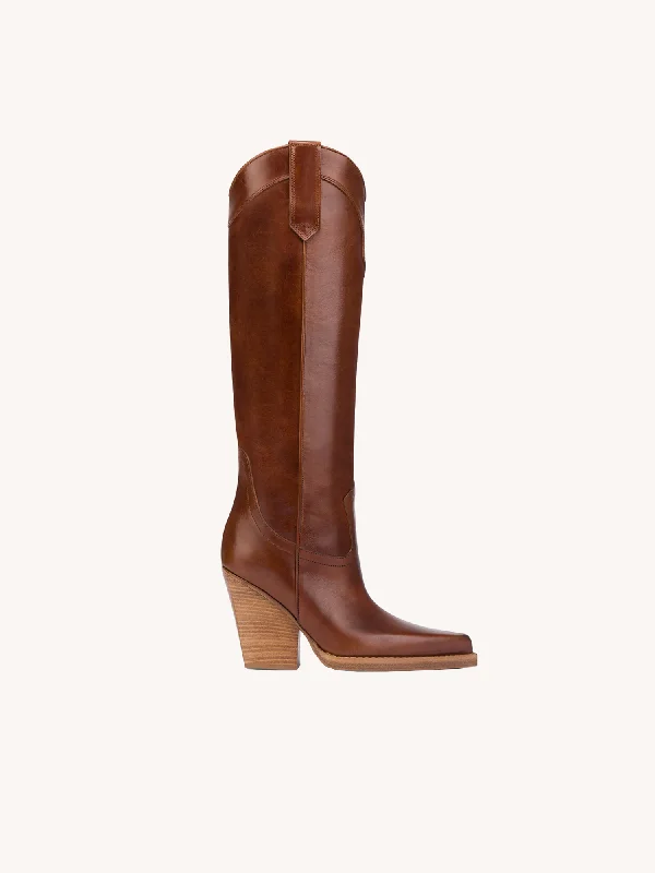 El Dorado Boot in Brown Leather