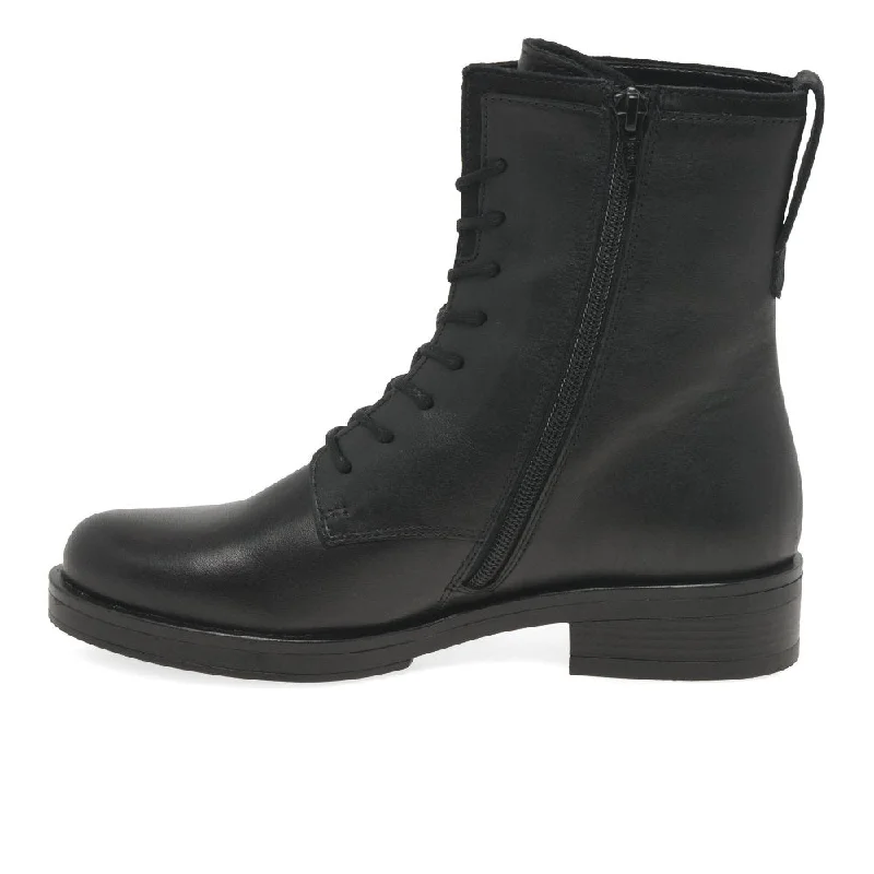 Gabor 51.602.27 - Hay Womens Biker Boots - Black