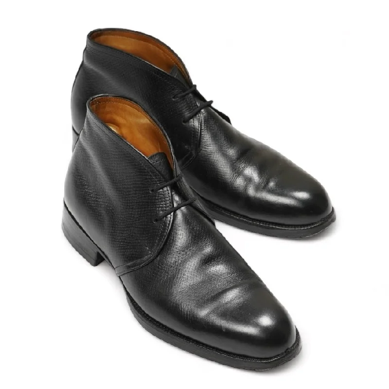 Jan Kielman - Black Leather Bespoke Chukka Boot UK 7 / EU 41