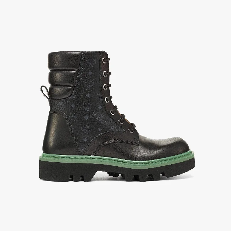 MCM Mens MCMotor Boots in Calf Leather