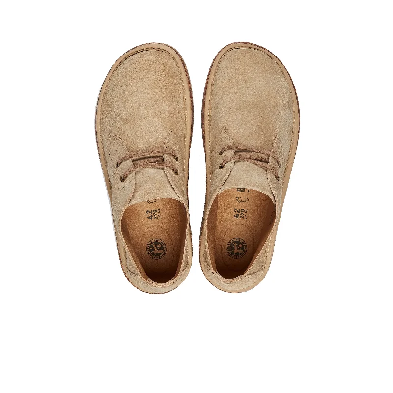 Milton Ginger Suede Leather