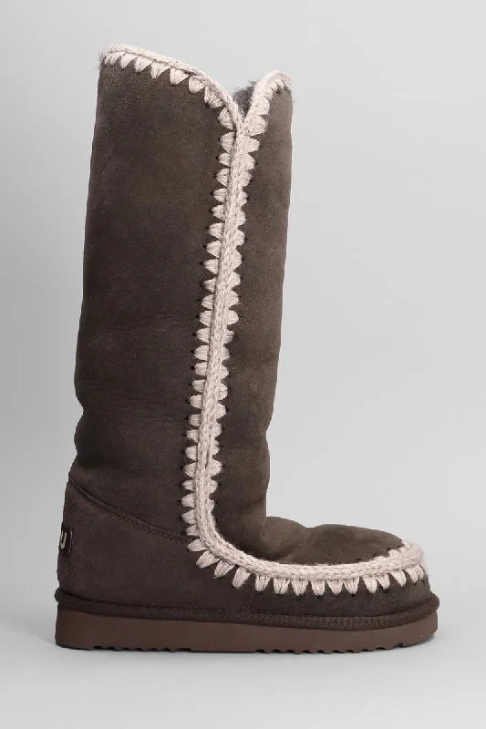 Mou Eskimo 40 Low Heels Boots