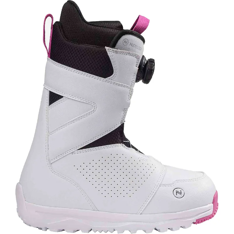 Nidecker Cascade BOA Snowboard Boot White Women's 2024