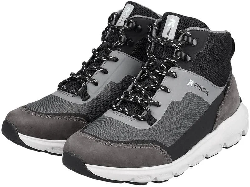 Rieker 40460-45 Yeti Women's R-Evolution Walking Boot in Grey